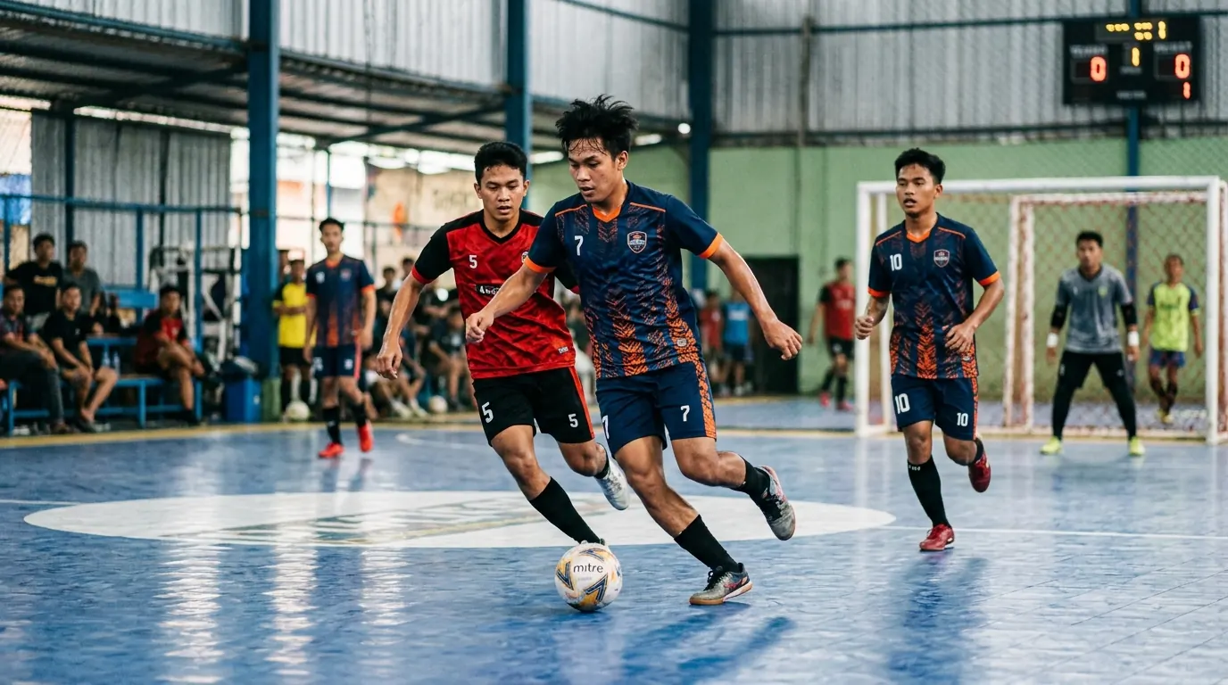 Jersey futsal printing untuk tim